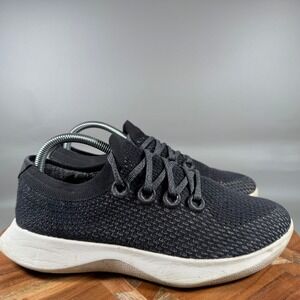 Allbirds Tree Dashers Black White Sustainable Running Shoes Womens 10